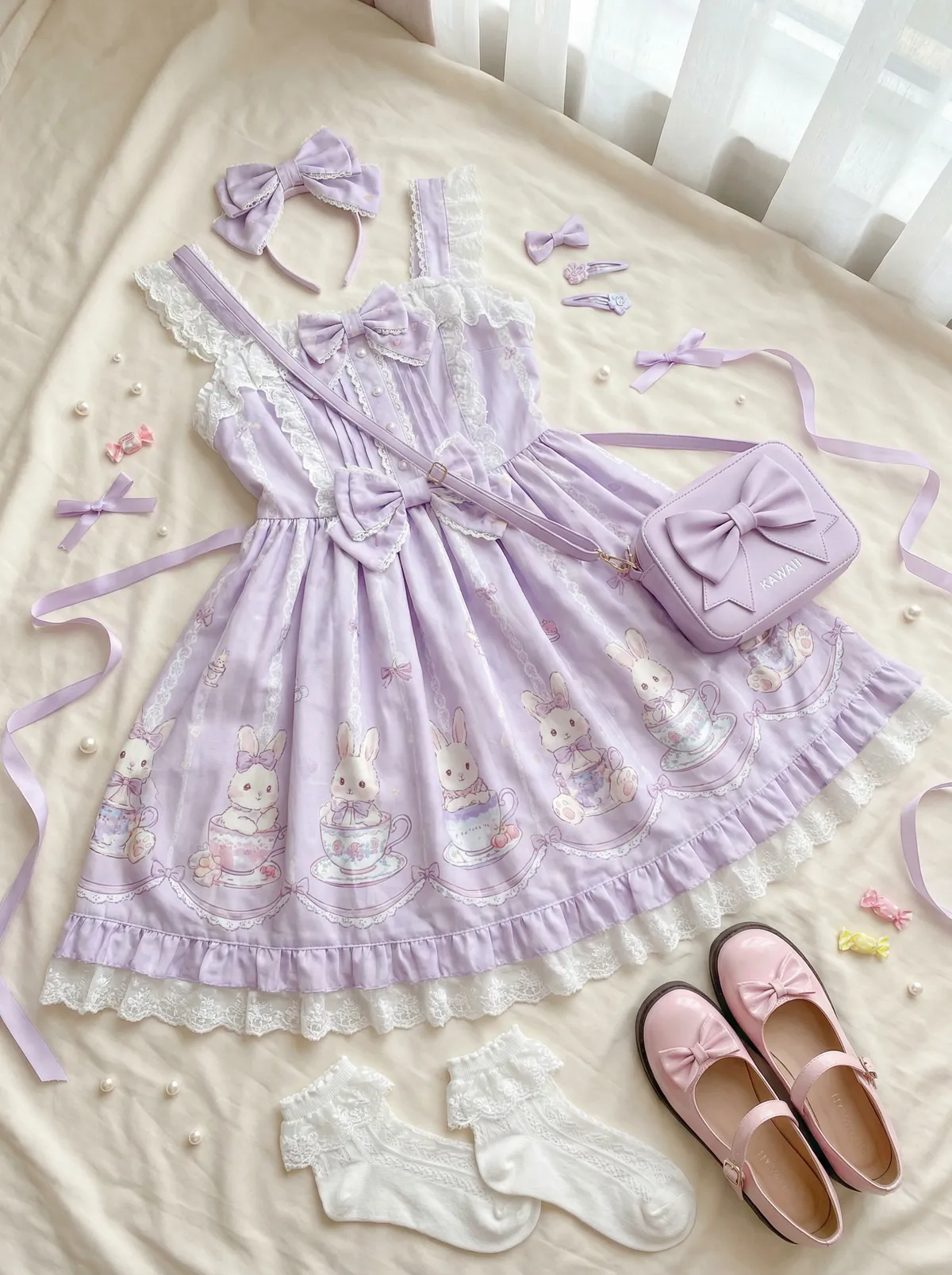金首露 Lolita穿搭灵感分享